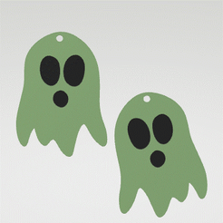 251-p.gif Archivo STL Pendientes - spooky 251・Idea de impresión 3D para descargar