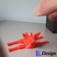 Untitled_AdobeCreativeCloudExpress-1.gif Archivo STL Bebé ciervo articulado・Objeto para impresora 3D para descargar, Kulowskyy