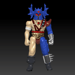 warduke2.gif 3D file Dungeons & Dragons Warduke Action figure for 3D printing・3D printable design to download