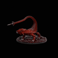 render.gif Agascorpion hell monster statue fantasy agama / Scorpio POSE 3