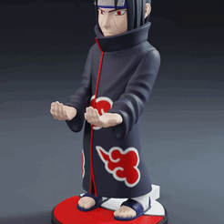 itachi.gif STL file Itachi Uchiha Naruto Joystick holder・3D print object to download, RCM3D