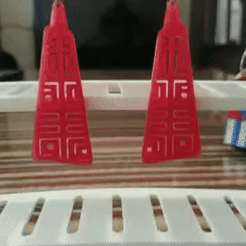 ezgif.com-video-to-gif.gif Archivo STL Pendientes estilo oriental!・Modelo para descargar y imprimir en 3D