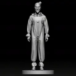 ZBrush-Movie-art-completo_56.gif Fichier STL Figurine Art The Clown (terrifiant)・Modèle imprimable en 3D à télécharger, Kangreba