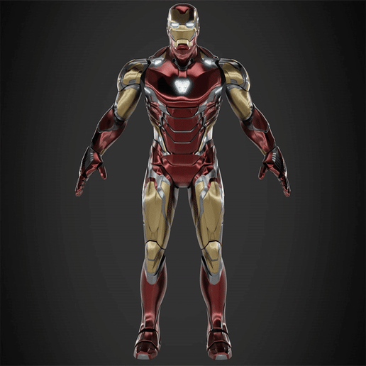 👨 Iron Man Mark 85 Full Armor for Cosplay・ 3D File for ・Cults