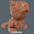 Carnotaurus.gif Fichier STL Carnotaurus (Impression facile sans support)・Design pour impression 3D à télécharger