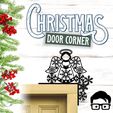 008a.gif 🎅 Christmas door corner (santa, decoration, decorative, home, wall decoration, winter) - by AM-MEDIA