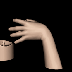 1-copy.gif STL file TALK TO ME MOVIE PROP HAND-right hand and left hand・3D printer design to download