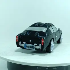 ezgif.com-video-to-gif.gif Файл 3D Fiat-Abarth 750 GT Zagato・Дизайн 3D принтера для загрузки