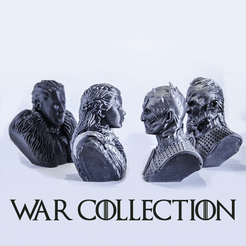 Cover.gif Download OBJ file Game of Thrones War Collection • Object to 3D print, tolgaaxu