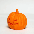 Standing-Pumpking-Motion-2.gif Файл STL Тыква с ногами - стоящая тыква・3D-печатный дизайн для загрузки