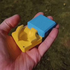ezgif.com-video-to-gif.gif STL file "Impossible" Dovetail Engagement Box・3D printer model to download