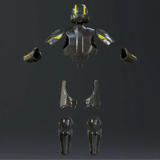 Comp253.gif HD2 Armor - B-01 Tactical - Fichiers d'impression 3D