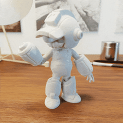 thumb.gif STL file MegaMario - Super Mario crossover・3D printing template to download, nowprint3d