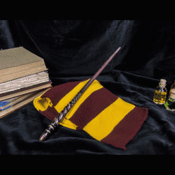 GINNY.gif Fichier 3D La baguette de Ginny Weasley dans Harry Potter・Modèle à télécharger et à imprimer en 3D, 3D-mon