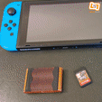 switch-gif-cults-3.gif 3D file Storage boxes for 2 to 6 Nintendo Switch cartridges・3D printable model to download, LabLabStudio