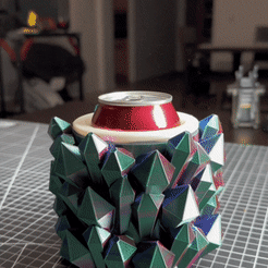 ezgif.com-gif-maker-11.gif STL file Crystal Twist Can Cup!・3D print design to download
