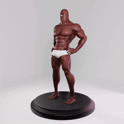 DiglettBoxer.gif STL file LIMITED TIME OFFER!!! | MUSCLE DIGLETT + BASE | SFW・3D print design to download, HolyDick