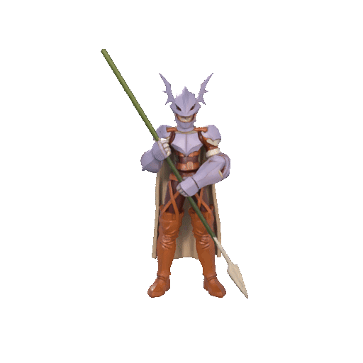 Dragon Lancer Male Tactics - 3D model önizlemesi