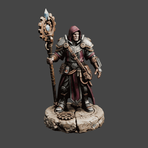 Timeworn Wizard Miniature