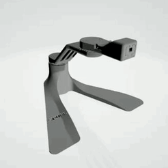 GIF-2023-09-18-04-37-11-1.gif Fichier STL Sandale pour souris avec roulement à billes・Modèle pour imprimante 3D à télécharger