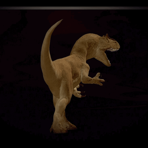 Allosaurus.gif アロサウルスの彫刻