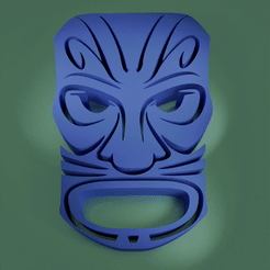 mask.gif STL file Mask of inner anger・3D printable model to download