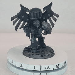20230530_220350.gif STL file Space Soldier Raven Guardian Dark Furious Birds・3D print model to download