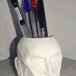 ggg.gif OBJ file Colossal Titan Pencil Holder・3D printing idea to download