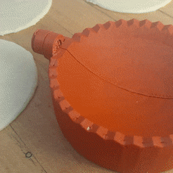 empanadas-min.gif Archivo STL Empanada / Dumpling/Jiaozi Mold Maker・Modelo de impresora 3D para descargar