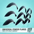 0.gif Universal fender flares for 1:24 cale model cars