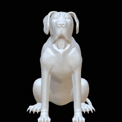IMG_5416.gif STL file Great Dane・3D print object to download