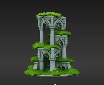 firefox_PoEunMDLNF.gif Stackable Gothic Tower Plant Support for Climbing Plants