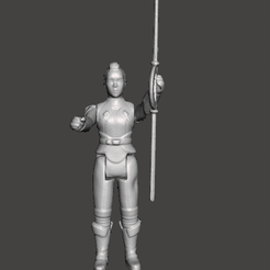 GIF.gif Archivo STL FIGURA DE ACCION STAR WARS OBI-WAN KENOBI Reva Third Sister ESTILO 3.75 POSABLE ARTICULADO .STL .OBJ・Design para impresora 3D para descargar