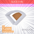 1-4_Of_Pie~1.25in.gif Slice (1∕4) of Pie Cookie Cutter 1.25in / 3.2cm
