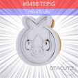 0498_Tepig~PRIVATE_USE_CULTS3D_OTACUTZ.gif #0498 Tepig Cookie Cutter / Pokémon