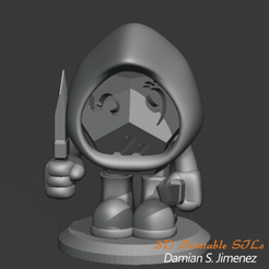 10.gif Download STL file Dicey Warriors #10 • 3D print object, DamianJimenez