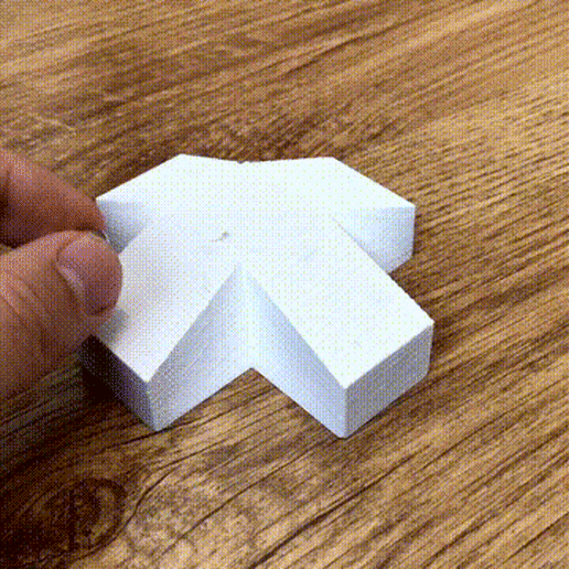 IMG_6048.gif Download OBJ file 3D printed illusion - Breaks the laws of physics • Design to 3D print, mithreed