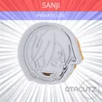 Sanji~PRIVATE_USE_CULTS3D_OTACUTZ.gif Sanji Cookie Cutter / One Piece