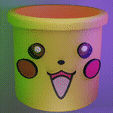 0001-0268-1.gif Pokemon Pikachu mini Halloween bucket, Halloween anime Decoration