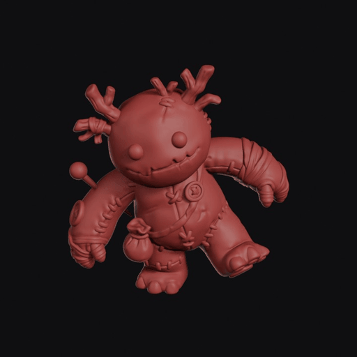 Stitched Voodoo Doll Creature