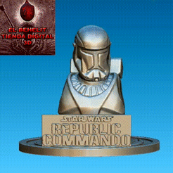 2023-06-07_1686162644430.gif 3D-Datei Klon-Kommando Star Wars・Design zum Herunterladen und 3D-Drucken
