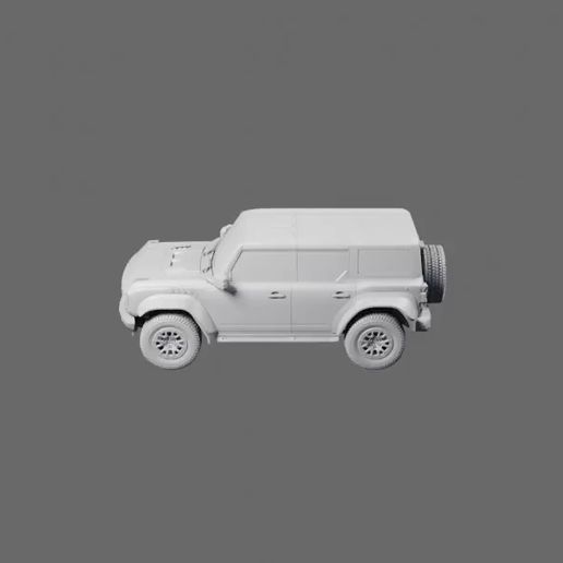 🚙 Ford Bronco Raptor – 3D Printable Extreme Off-Road SUV Model・ STL ...