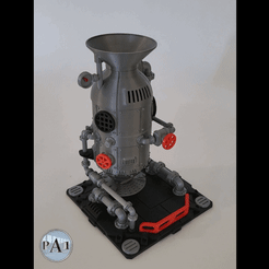 gif-dé-final.gif 3D file Steampunk / Industrial Dice Tower!!! 100% support free!!・3D print design to download, PA1