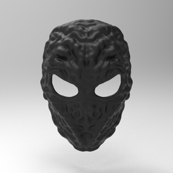 untitledyi.1115.gif STL file mask mask voronoi cosplay・Model to download and 3D print
