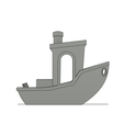 Benchy-Porte-Cles.gif Free STL file Benchy Keychain・3D printable model to download, Hmagon