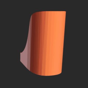 ScreenRecorderProject6.gif Pen holder in the form of alphabet letter A