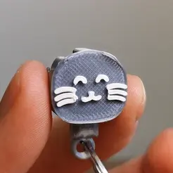 Main.gif Mini Flip Cat Ears Keychain