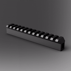 ezgif.com-video-to-gif.gif Carry Handle picatinny rail for m4 m16 GORDY RIFLE