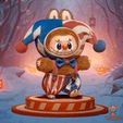 labubu-clown.gif Labubu Juggling Pop Mart Clown