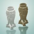 Urne,vase-1.gif Antique Roman urn and vase ⚱️